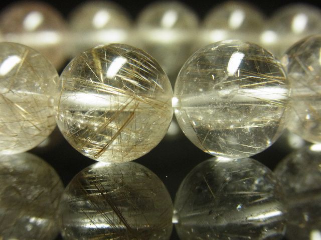 画像: 写真現品一点物　シルバールチルブレスレット　１３－１４ミリ数珠　天然石パワーストーン　５３ｇ　Ｓｉｒ２　マイナスエネルギーを寄せ付けない　銀針水晶　クォーツ　プレゼント　贈り物