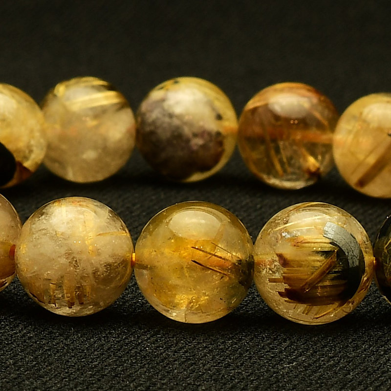 画像5: 【運気を爆発させるパワー！】　タイチンルチル 太陽放射ルチル ブレスレット 10mm　一点物【GHB106】ルチルクォーツブレスレット 仕事運 金運 人間関係 成功を掴む 最強ルチル　プレゼント　贈り物　太陽放射　水晶　32g　浄化発送 ギフト　京海堂