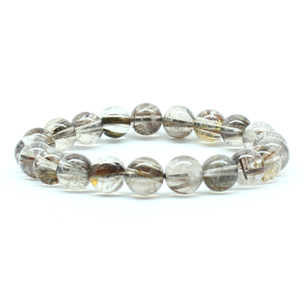 画像11: レア物 マルチルチルクォーツ レッド＆ブラウン カラールチル【約9mm ±0.5ブレス】一点物【 GHB118】無数の鉱物が入り　パワーを感じる一品 金運上昇 仕事運向上 クリスマスプレゼント 贈り物 水晶 23ｇ 浄化発送 ギフト 京海堂