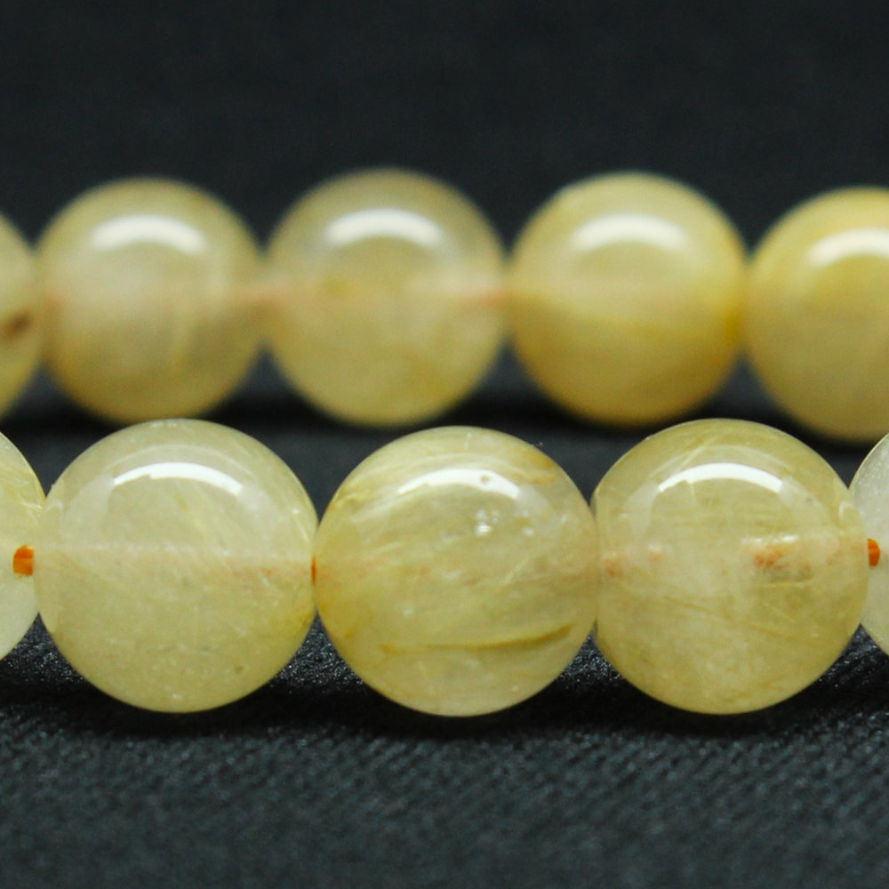 画像8: 金運上昇 ゴールドルチル【GHB122】 11mm 35g 一点物【クリーミーなカラーが綺麗なルチルクォーツブレスレット 仕事運向上、直感力向上、集中力向上、精神力強化 プレゼント 贈り物 水晶 浄化発送 ギフト 京海堂